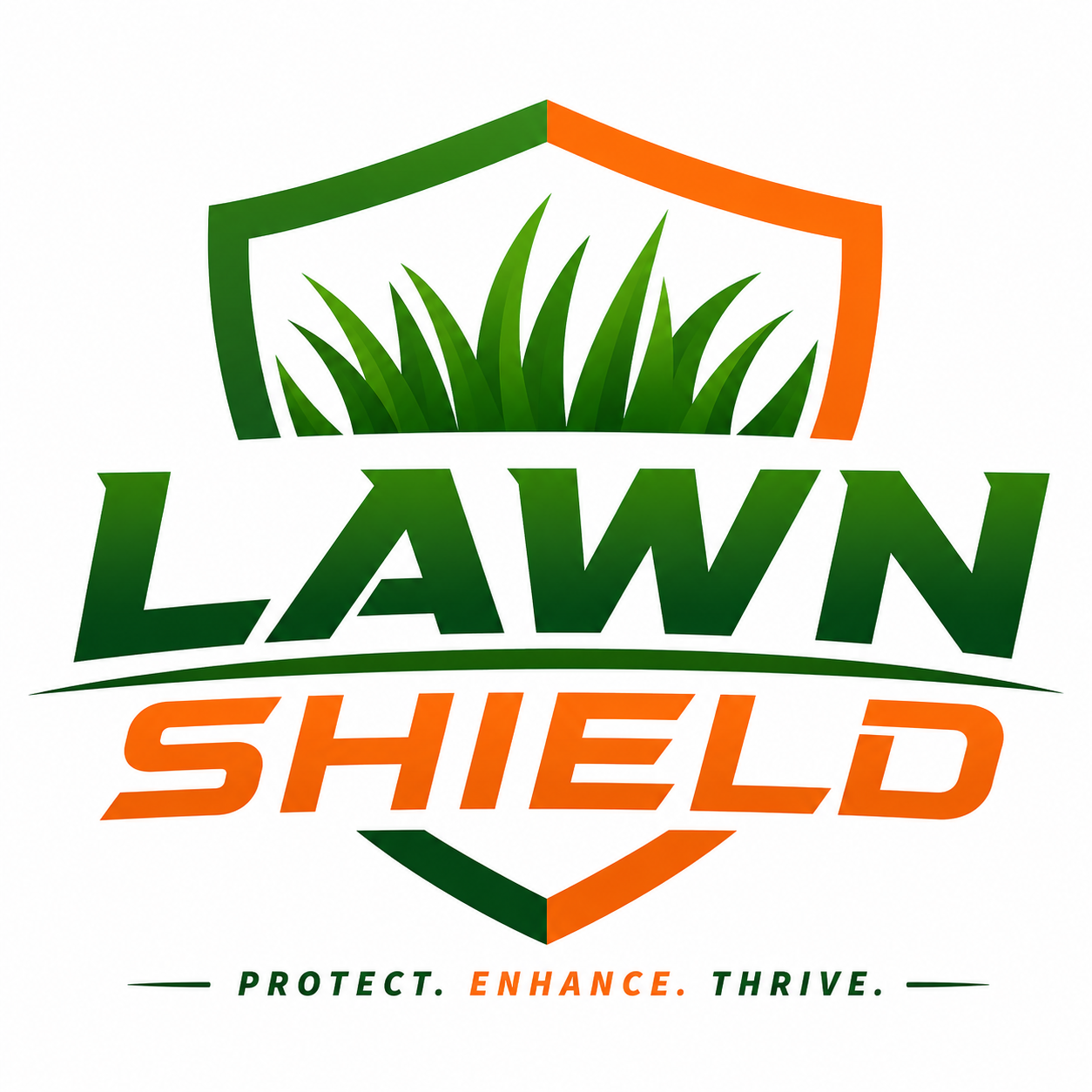 Lawn Shield lawn care company logo